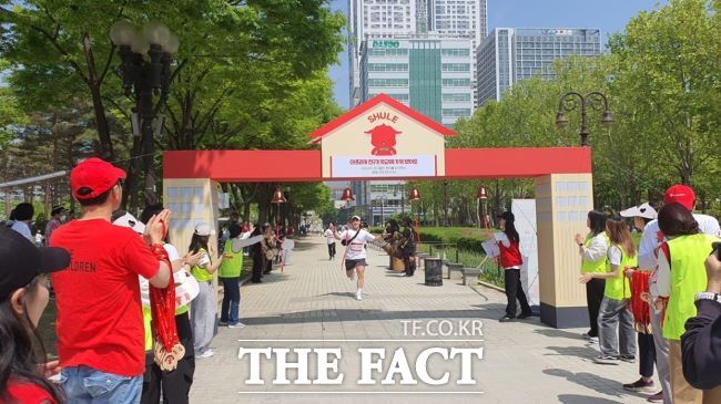 지난해 안양시 어린이날 행사 모습(마라톤) /안양시