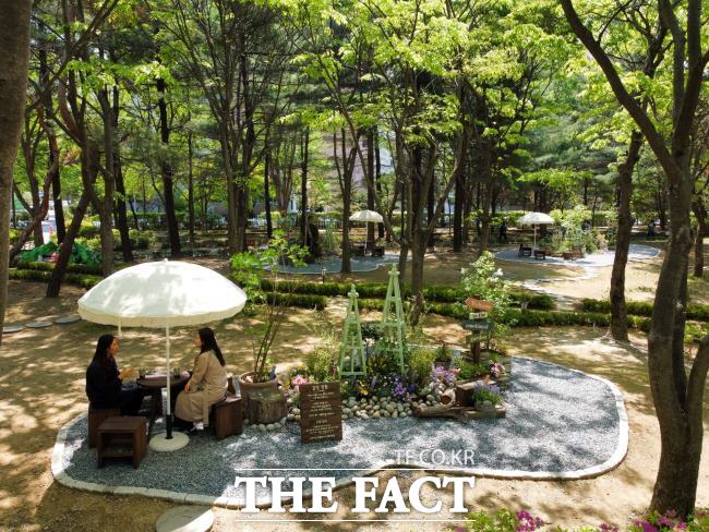 과천중앙공원 감성정원 전경 /과천시