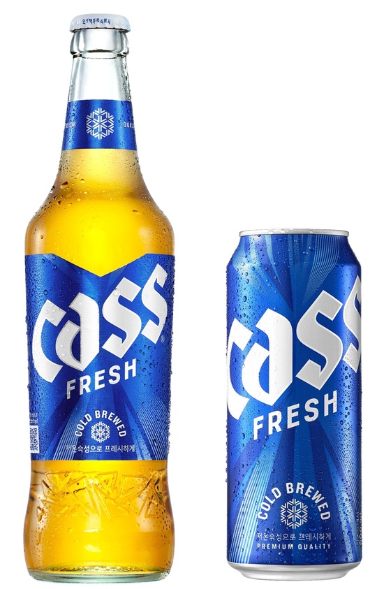 오비맥주 카스 프레시가 올해 1분기 맥주 가정시장에서 48%의 점유율로 판매량 기준 1위를 차지했다. /오비맥주
