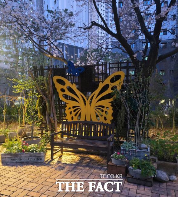 대공원나들길 나비정원 전경 /과천시