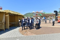  정기명 여수시장, 거북선 축제 막바지 현장 점검