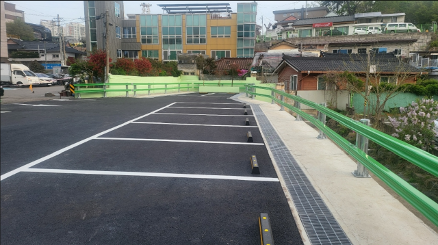 통샘 공영 주차장 모습 /남구