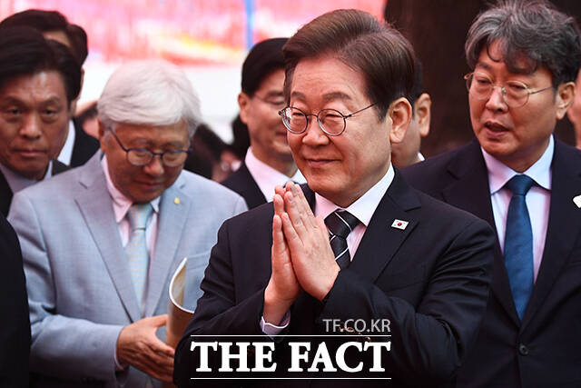 이재명 더불어민주당 대선 후보.