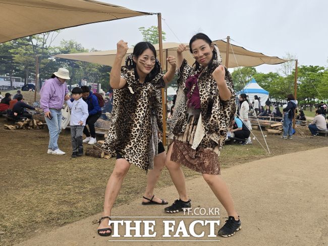 연천 구석기축제 모습 /연천=김동선 기자