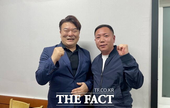 우리예담의료소비자생활협동조합 한삼수 이사장과 김태훈 이사./유명식기자