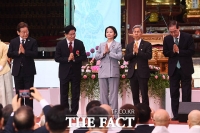  '부처님오신날 봉축법요식'...한자리에 모인 대선 주자들 [TF사진관]