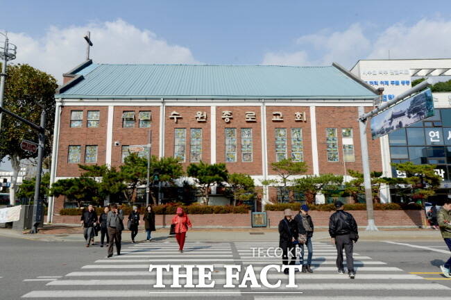 수원지역에서 다수의 독립운동가를 키워낸 종로교회 전경./수원시