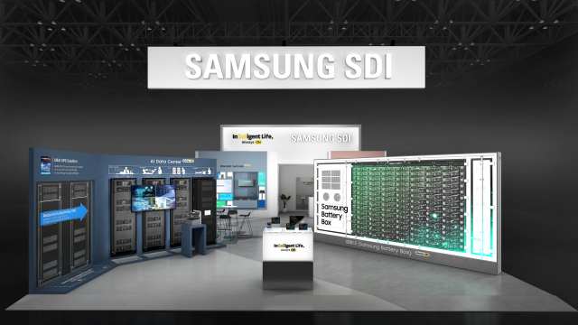 삼성SDI 인터배터리유럽 2025 부스 조감도. /삼성SDI