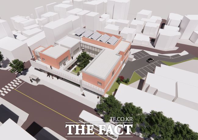 광주 송정동 도시재생어울림센터 조감도/경기도