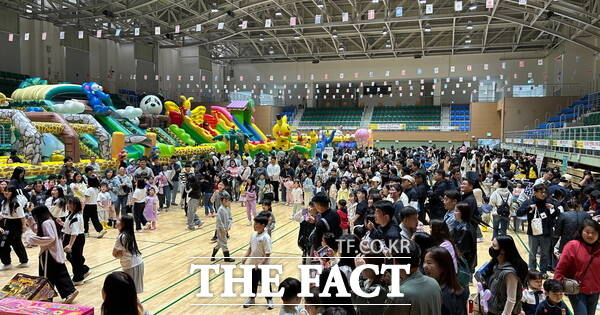 지난 3일 열린 계룡시 2025년 어린이 큰잔치 행사 모습./계룡시