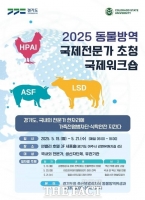  경기도, ‘2025년 동물방역 국제전문가 초청 국제워크숍’ 개최