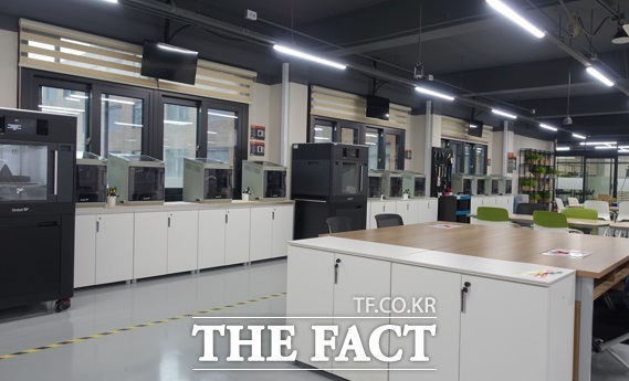 대전창업허브 내부 전경 /대전시