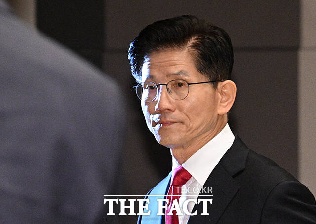 김문수 국민의힘 대선후보가 8일 오전 서울 중구 한국프레스센터에서 열린 관훈클럽 초청 토론회에 참석하고 있다. /박헌우 기자