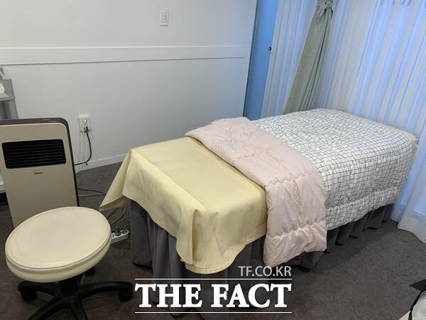 미신고 무면허자 미용업소 모습 /대전시