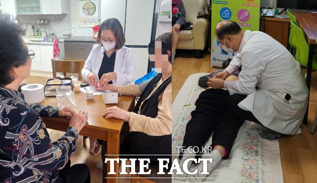 경로당 주치의제 진행 모습. /부천시
