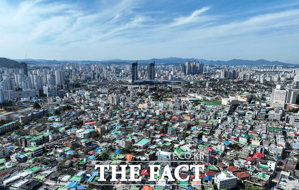 대전 동구 대동 전경./대전 동구