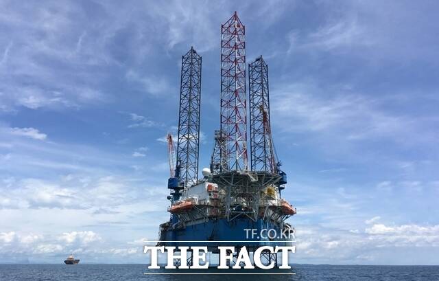 SK이노베이션의 에너지 자원개발 자회사 SK어스온이 내년 하반기 생산에 들어갈 베트남 15-1/05 개발광구 황금낙타 구조에 인접한 붉은낙타 구조에서 원유를 추가로 발견했다. 베트남 15-1,05 광구 사진. /SK어스온
