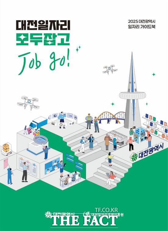 대전일자리경제진흥원이 시민 누구나 필요한 일자리 정보를 쉽고 빠르게 찾을 수 있도록 연령 및 대상별 맞춤형 일자리 지원사업을 총망라한 전자책(e북) 책자를 발간했다. 사진은 전자책 표지./대전일자리경제진흥원