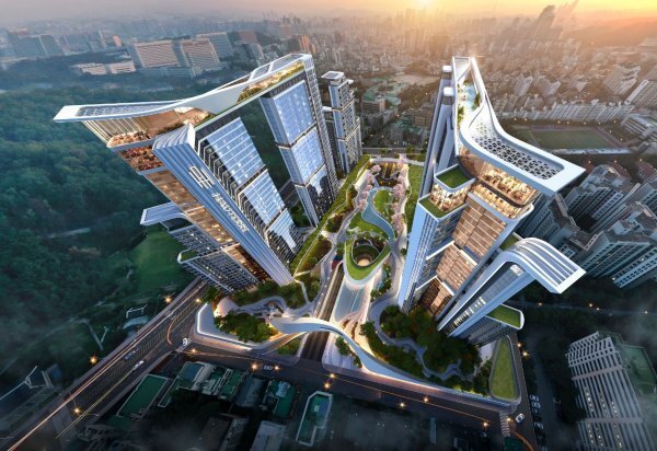 현재 서울에서 오티에르가 적용 예정인 사업장은 △신반포21차(오티에르 반포) △방배신동아(오티에르 방배) △노량진1구역(오티에르 동작) 등 4곳이다. 사진은 오티에르 방배 조감도. /포스코이앤씨