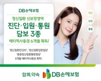  DB손보, 정신질환 보장 담보 3종 배타적사용권 획득