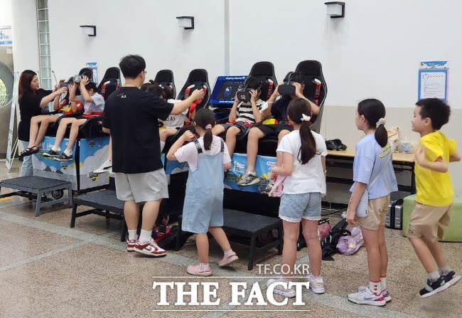 독도 디지털 체험관 운영 모습 /경기도미래세대재단