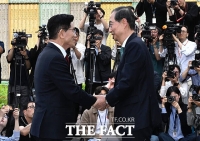  김문수·한덕수, 8시30분부터 단일화 협상 재개