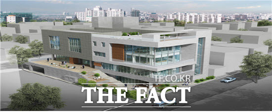 내년 하반기 평택 신평지구에 건립 예정인 신중년 인생이모작 지원센터 미래도. /평택시