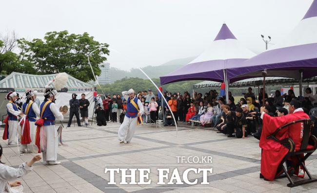 제33회 오리문화제 공연 모습. /광명시
