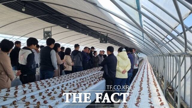 지난해 귀농·귀촌인 실용교육 장면. /논산시