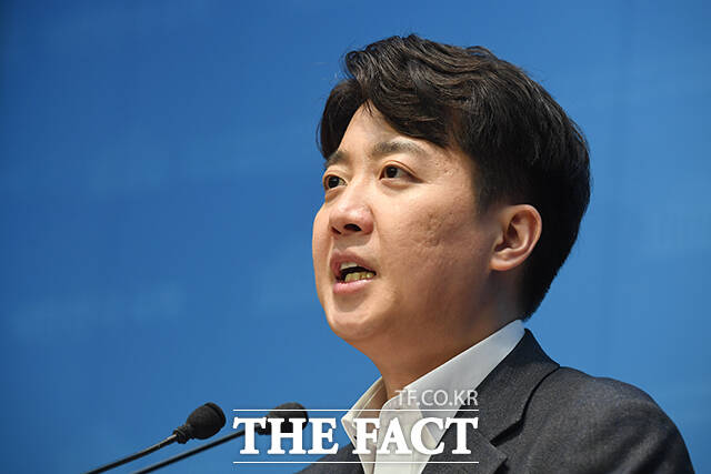 이준석 개혁신당 대선 후보가 이번 6·3 대선은 이준석과 이재명의 일대일 대결장이 될 것이라고 자신감을 내비쳤다. /장윤석 기자