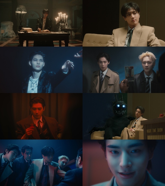 엔하이픈이 미니 6집 DESIRE : UNLEASH의 콘셉트 시네마를 공개했다. 신보의 주요 테마인 욕망(Desire)을 풀어낸 단편영화다. /빌리프랩