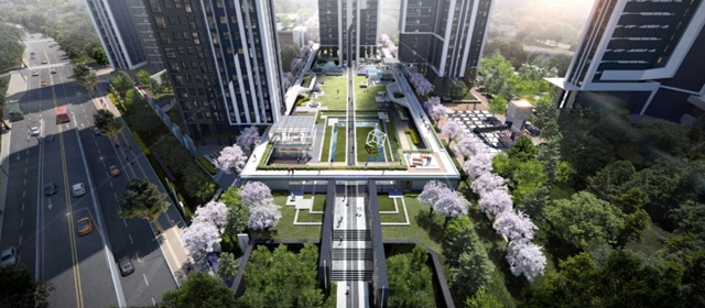 HDC현대산업개발은 방배 신삼호아파트 재건축에서 조경과 조명 설계를 핵심 차별화 요소로 내세웠다. /HDC현대산업개발