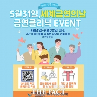  보령시, ‘제38회 세계 금연의 날’ 맞아 금연 집중 홍보기간 운영