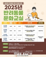  서산시, 2025년 반려동물 문화교실 수강생 모집…내달 11일 첫 교육