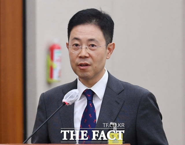 헌법재판소가 이른바 고발사주 의혹으로 탄핵소추됐던 손준성 대구고검 차장검사(검사장)의 탄핵심판 변론 절차를 오는 20일 종결하기로 했다. /이새롬 기자