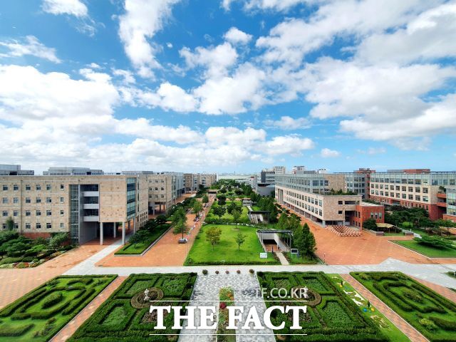 인천대학교 송도캠퍼스 전경./인천대학교