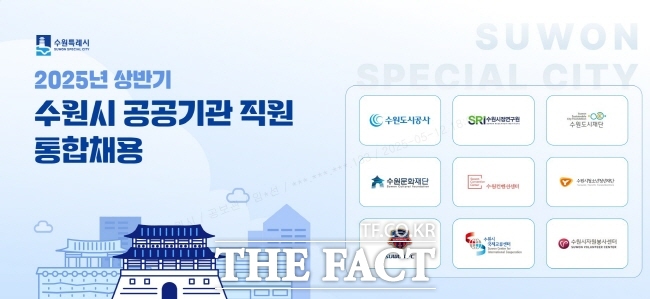 수원시 공공기관 직원 통합채용 누리집 이미지 /수원시