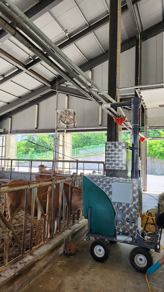 이동형 메탄측정장치./농촌진흥청