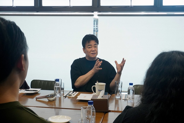 백종원 더본코리아 대표가 최근 미디어 대상 간담회를 열었다. /더본코리아
