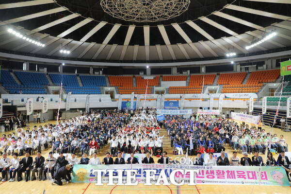 대전시체육회가 14일 충무체육관에서 2025 대전광역시 어르신생활체육대회를 개최했다. /대전시체육회