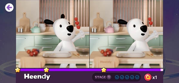 현대백화점이 구독제 키즈 전용 콘텐츠 플랫폼 메가진에 흰디 캐릭터를 활용한 게임 3종을 출시했다. /현대백화점