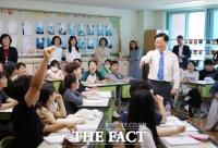  박승원 광명시장, 초등학교 '1일 명예교사'로 진로 특강