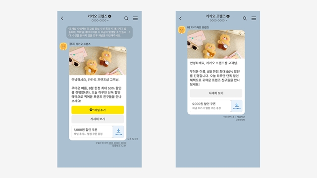 카카오가 기업용 메시지 상품 브랜드 메시지를 정식 출시했다. /카카오