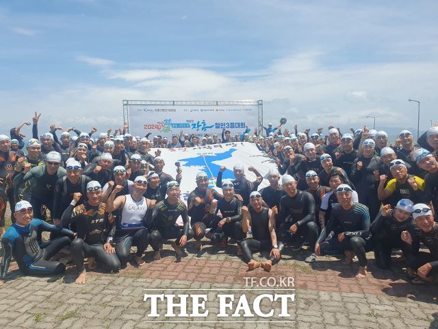 2024 장흥 전국 철인3종대회 개최 사진./장흥군