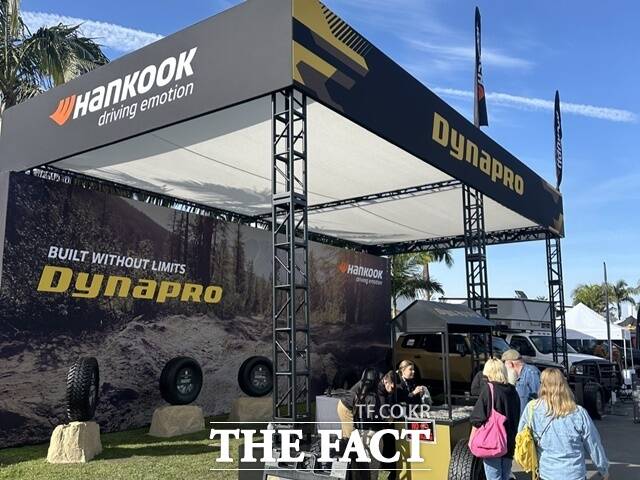 2025 오버랜드 엑스포 Socal 지역 전시 부스. /한국타이어