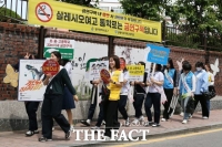  광주 동구, 살레시오여고서 '세계 금연의 날' 캠페인 전개