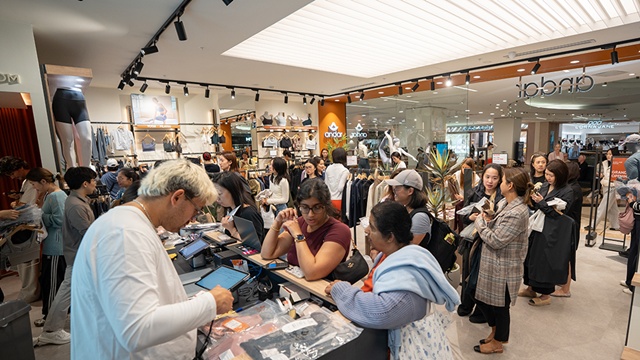 애슬레저 브랜드 안다르가 지난 15일 호주 시드니에 매장을 오픈했다. /안다르