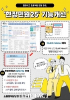  고양시, ‘현장민원25’ 시스템 민원 처리 완료율 35% 달성