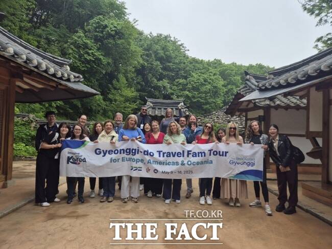 경기관광공사가 지난 9~16일 미주 등 해외 여행업계 관계자들을 초청해 진행한 팸투어 모습 /경기관광공사