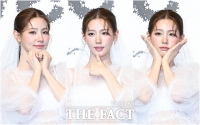  아이들 미연, 웨딩 드레스 입고 '상큼한 포즈' [TF사진관]
